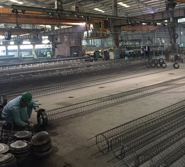 NĂNG LỰC SẢN XUẤT - QUAY LỒNG SẮT 